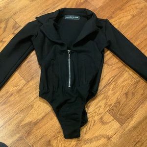 Maniere de voir black bodysuit